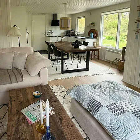 Nordic Log House Between Sea And Fjord Ulfborg