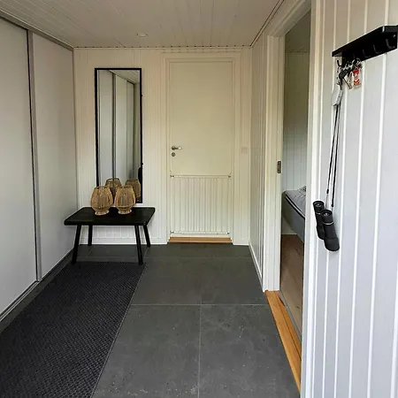 Tatil Evi Nordic Log House Between Sea And Fjord