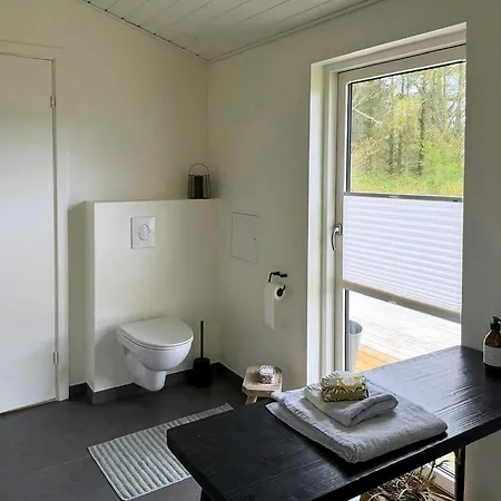 Nordic Log House Between Sea And Fjord